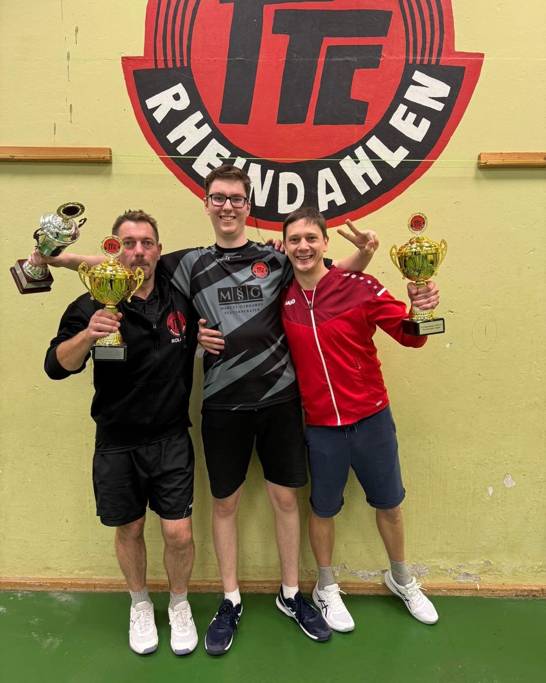 Vereinsmeisterschaften 2026 - David Gunkel, Roland Dimke und Marcel Gerhards als neue Vereinsmeister